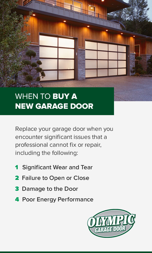 When to Buy a New Garage Door