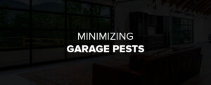 Minimizing Garage Pests